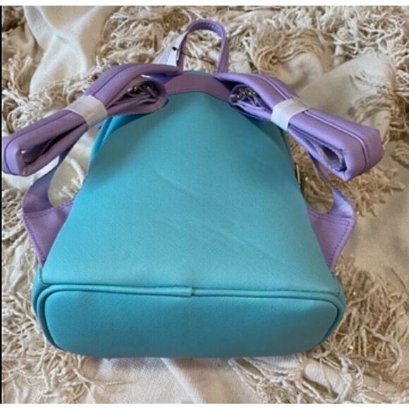 Loungefly Minnie Mouse Main Attraction Mad  Hatter Mini Backpack Disney NEW main image 9